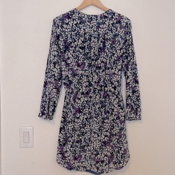 Rebecca Taylor| Silk Shift Dress| Multi color size 4 - Picture 7 of 10